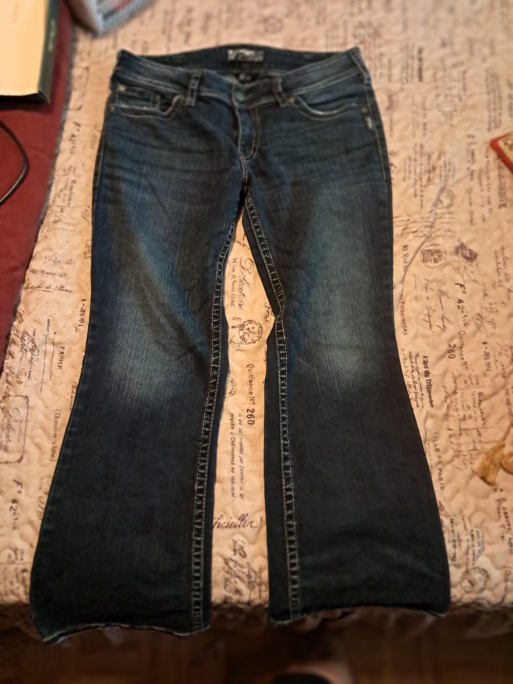 Silver Jeans Dark Indigo Bootcut Jeans